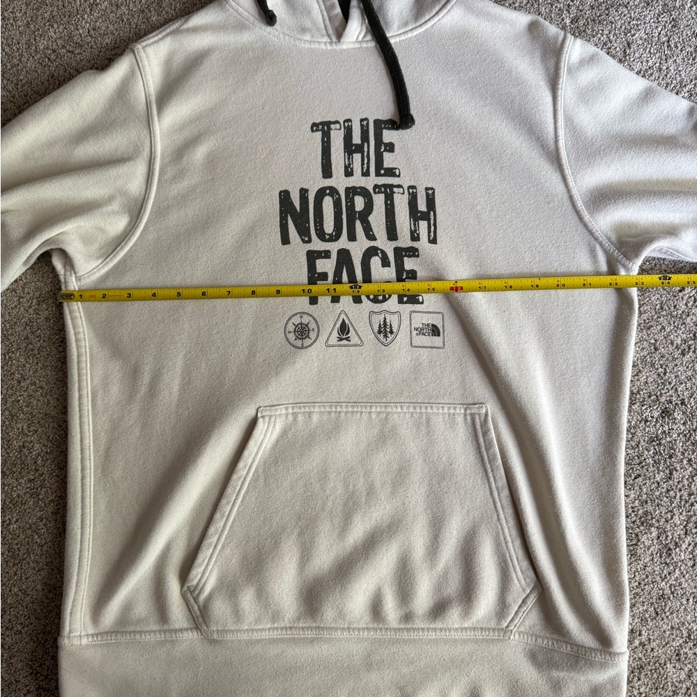 The North Face Men's Off-White Hoodie - Picture 2 of 5
